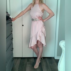 Express ruffled dress